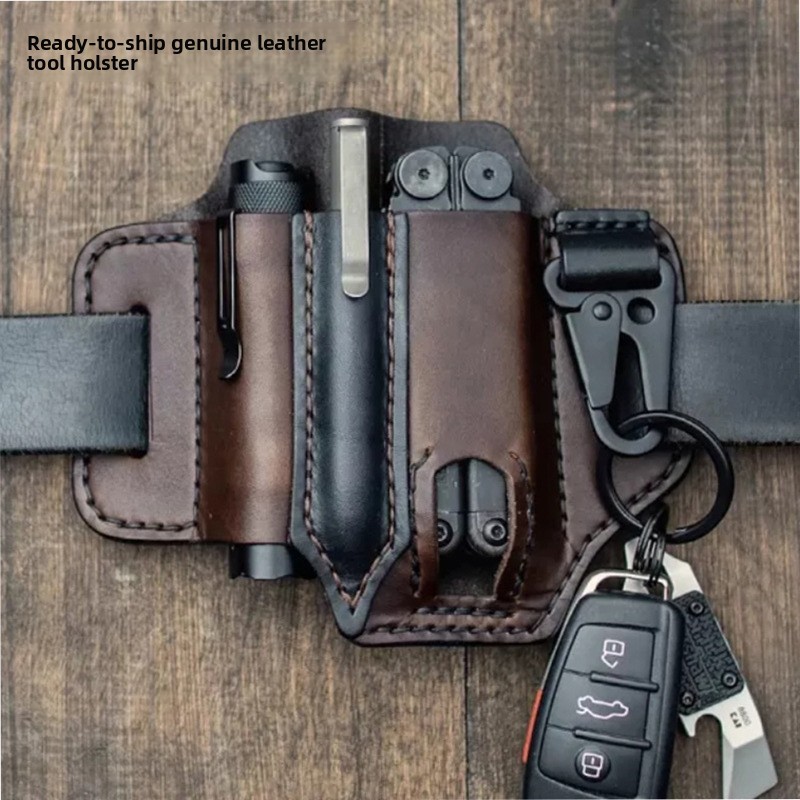 Edc Deep Carry - Leather EDC Tool Pouch Outdoor Tactical