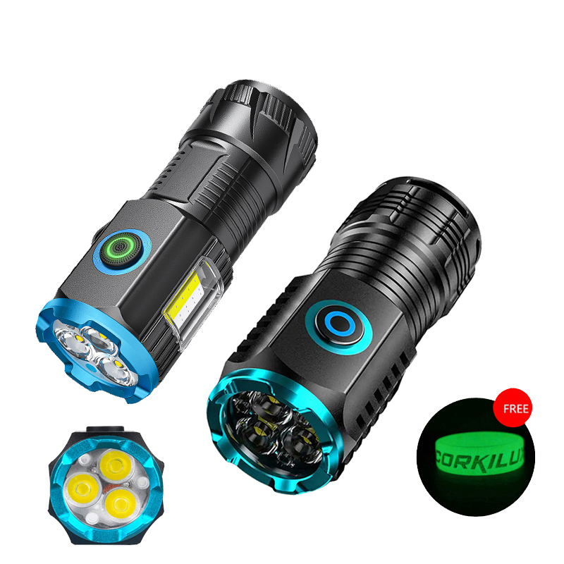 Edc Carry Flashlight - CORKILUX Sạc USB Bỏ Túi Mini
