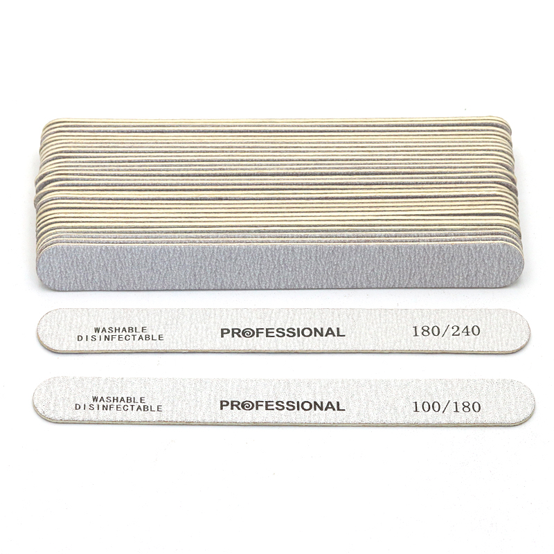 Nail File Titanium - Wooden Nail File Professional Nail Art