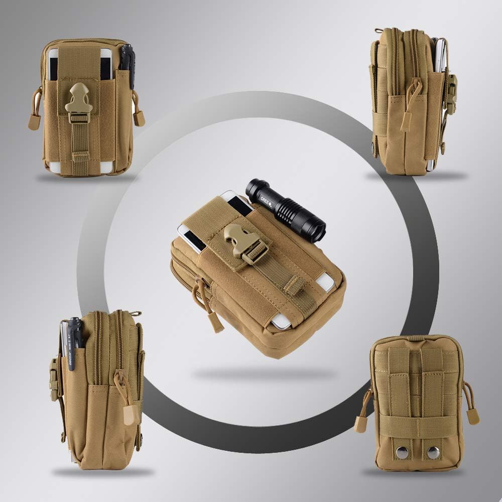 Tactical Molle Belt Pouch Mili - đánh giá và giá Edc Deep Carry