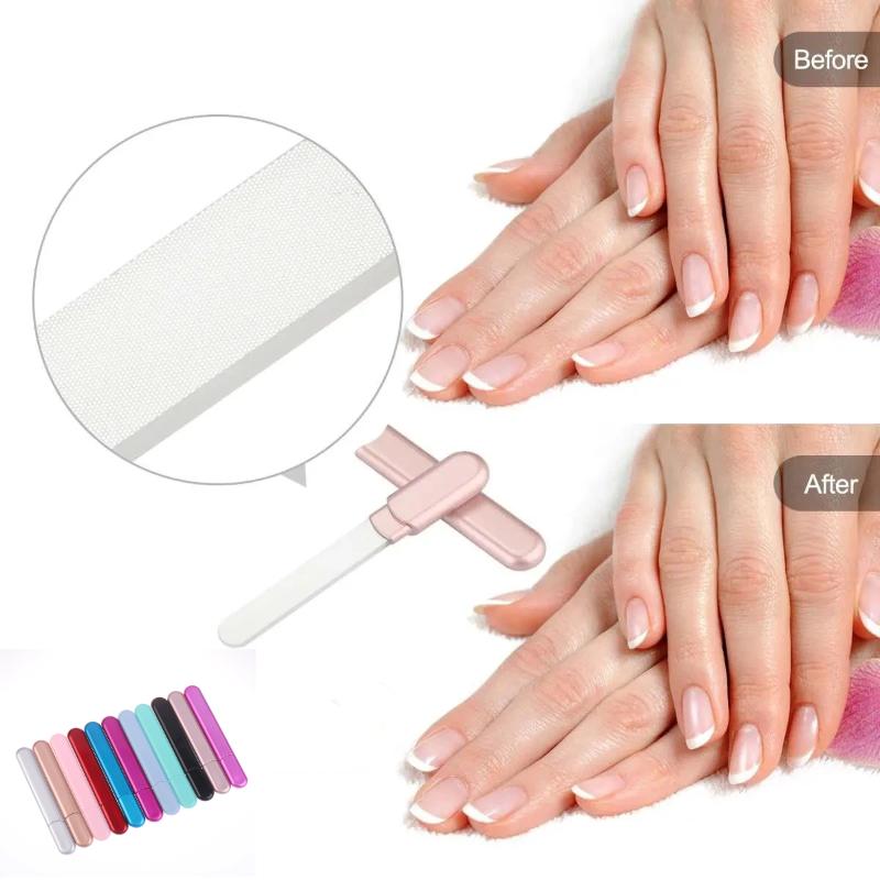 Glass Nail File With Case, Cry - đánh giá và giá Nail File Titanium