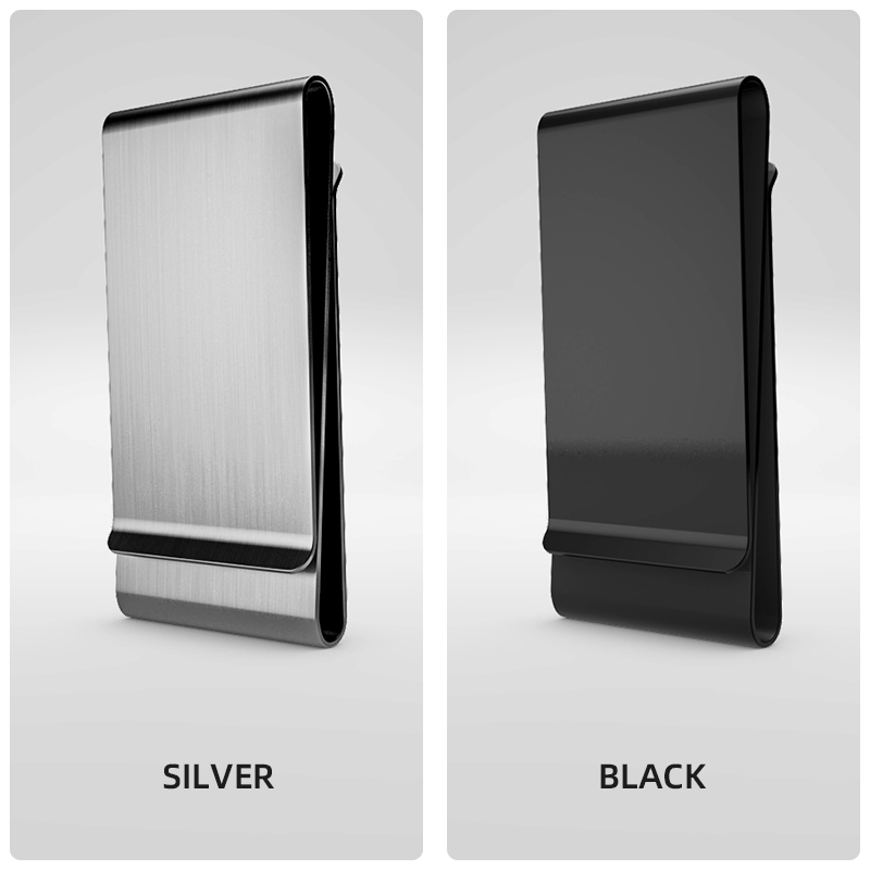 QOONG Thép Không Gỉ Mỏng 2 Mặt - đánh giá và giá Money Clip Magnetic