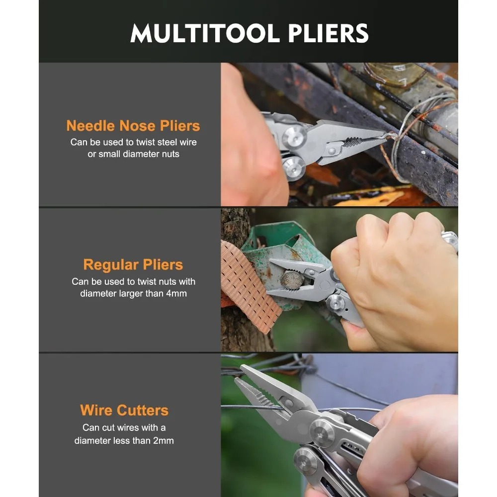 Camping Tactical Pliers Multi  - đánh giá và giá Edc Carry Pliers