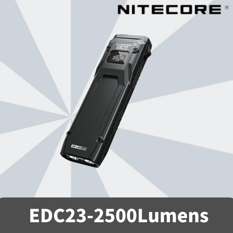 NITECORE EDC23 EDC Flashlight  - đánh giá và giá Edc Carry Flashlight