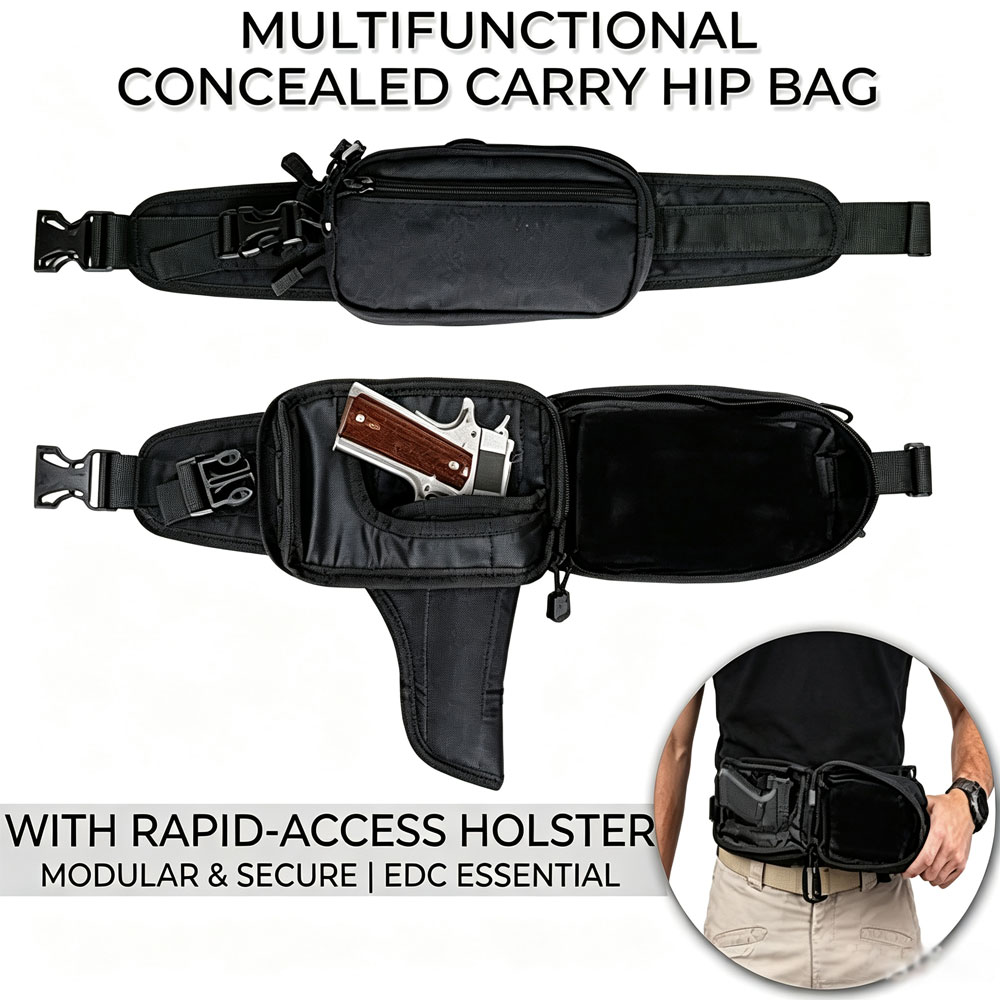 Tactical Pistol Bag Gun Bag Co - đánh giá và giá Edc Concealed Carry Fanny Pack