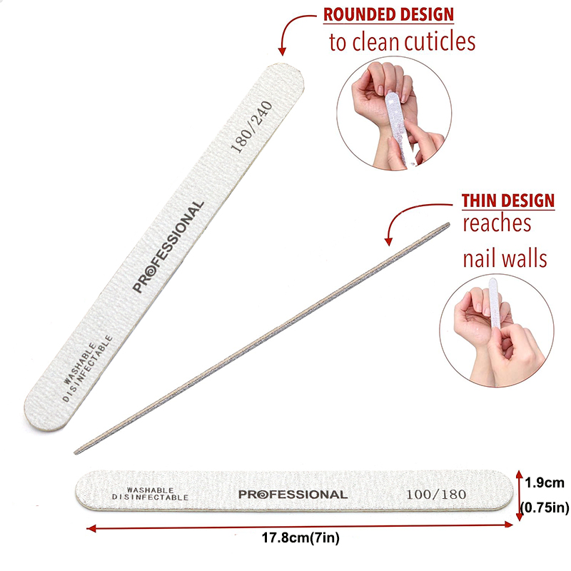 Wooden Nail File Professional  - đánh giá và giá Nail File Titanium