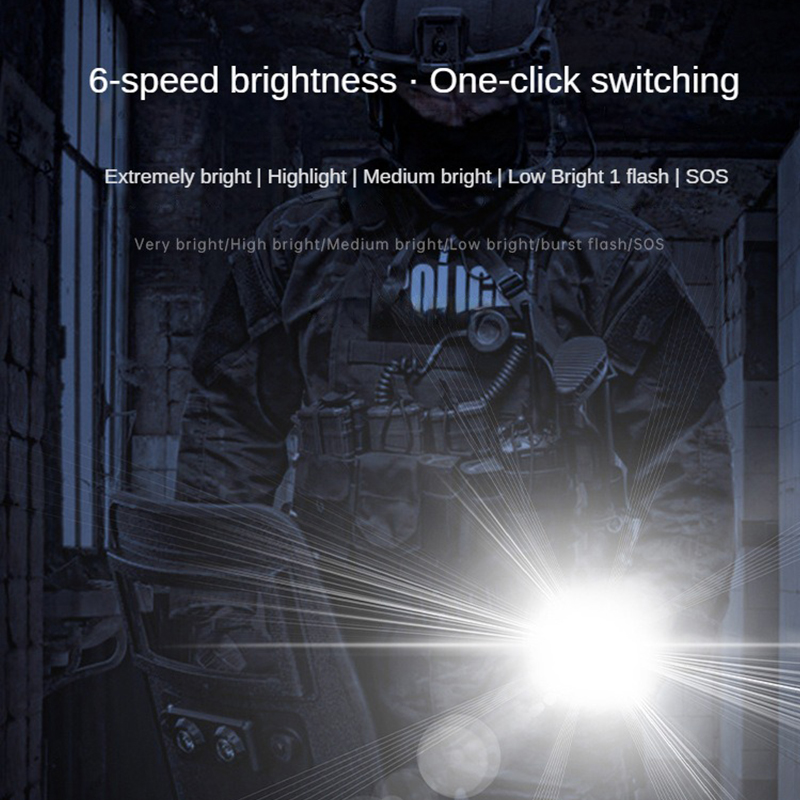 Type-C USB Rechargeable 21700  - đánh giá và giá Edc Carry Flashlight