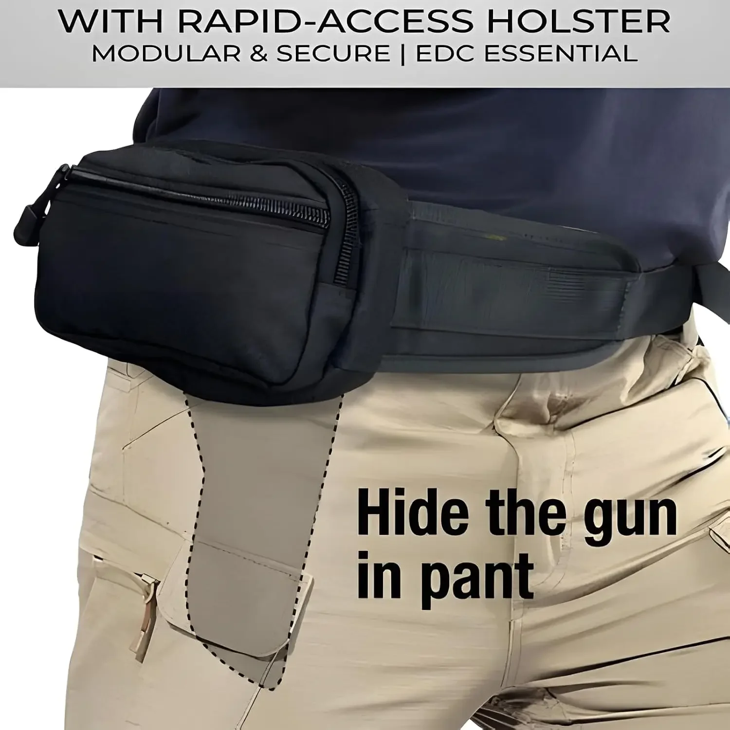 Concealed Carry Fanny Pack wit - đánh giá và giá Edc Concealed Carry Fanny Pack