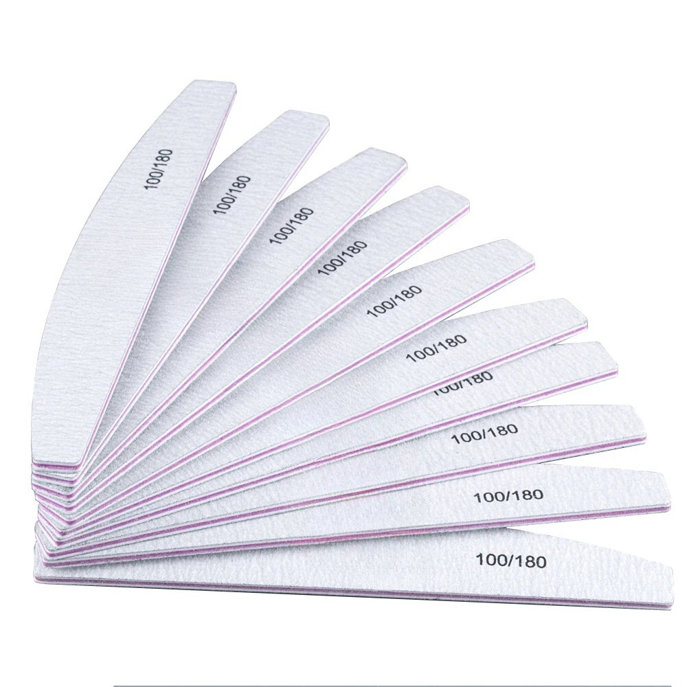 10Pcs/Lot 80/100/150/180/240 G - đánh giá và giá Nail File Titanium