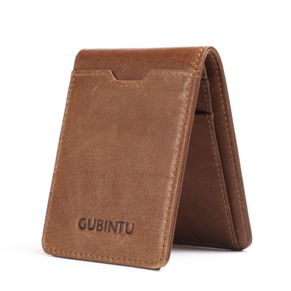 Genuine Leather Mens Wallets S - đánh giá và giá Money Clip Magnetic