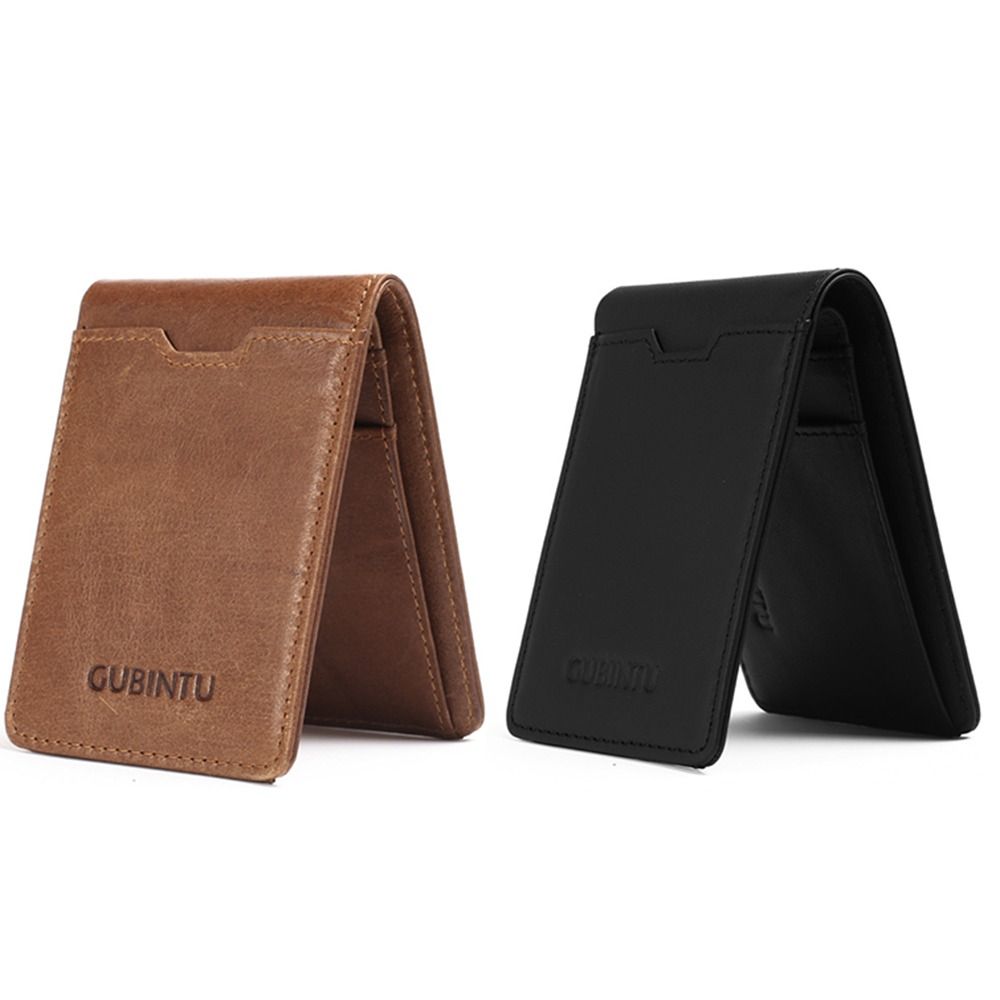 Genuine Leather Mens Wallets S - đánh giá và giá Money Clip Magnetic