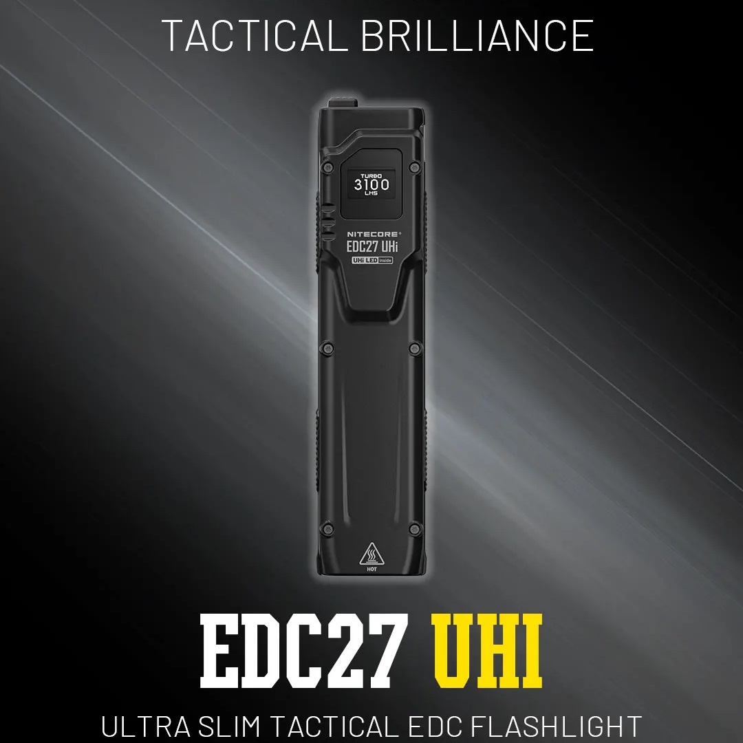 Convoy UHi Tactical EDC Flashl - đánh giá và giá Edc Carry Flashlight