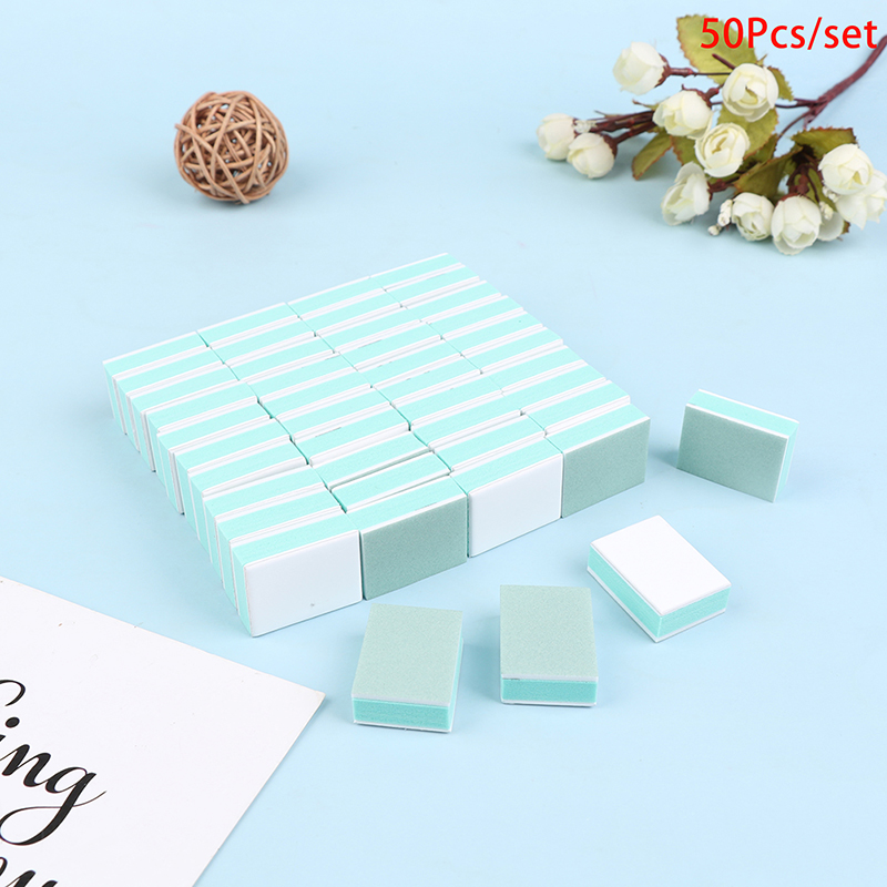 50 Pcs/lot Mini Nail Buffer Bl - đánh giá và giá Nail File Titanium