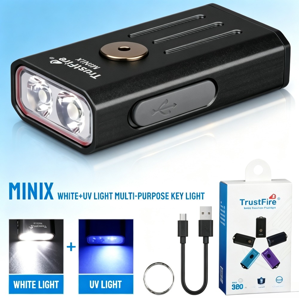 Mini EDC Keychain Flashlight 3 - đánh giá và giá Edc Carry Flashlight