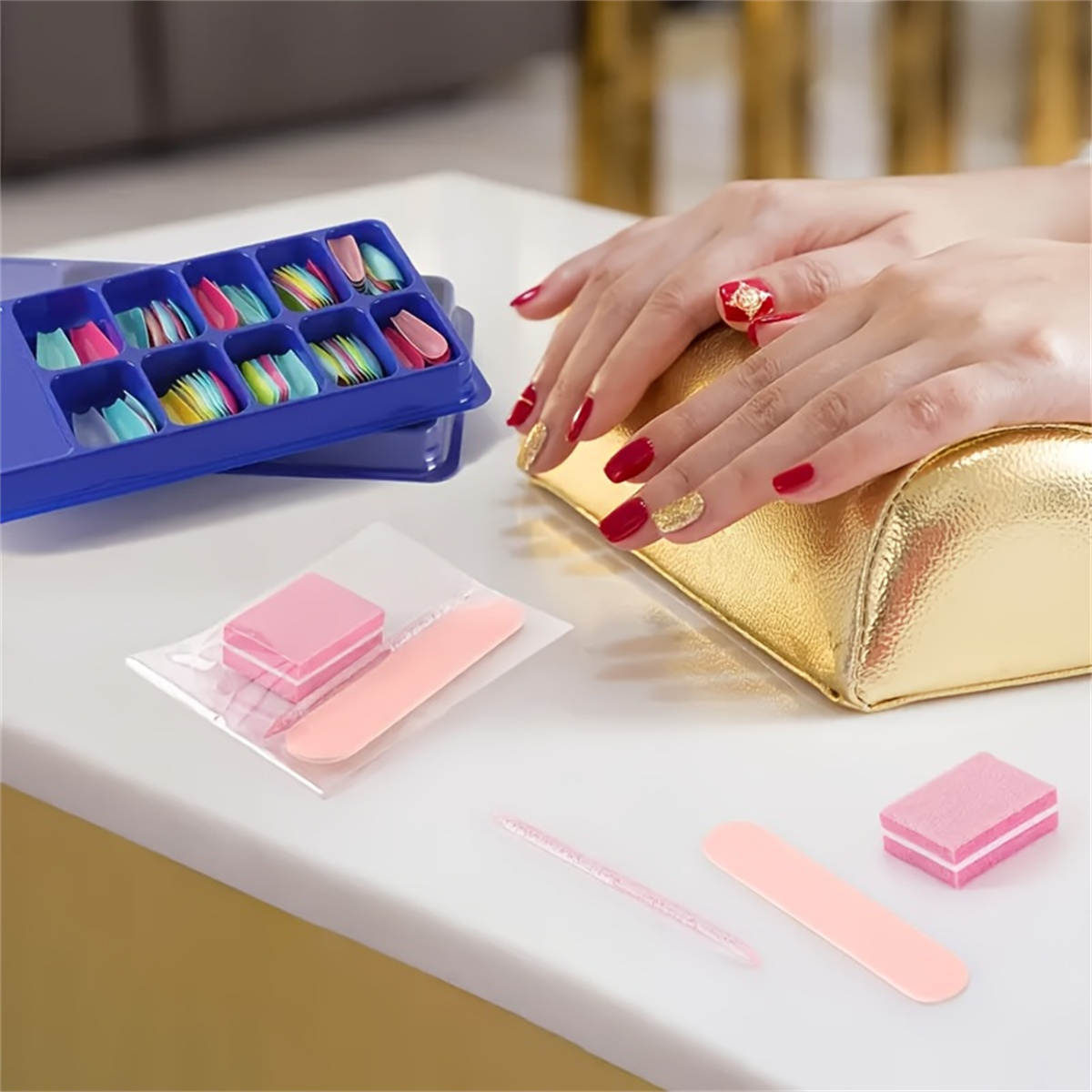 10pcs Nail Care Kit: Mini File - đánh giá và giá Nail File Titanium