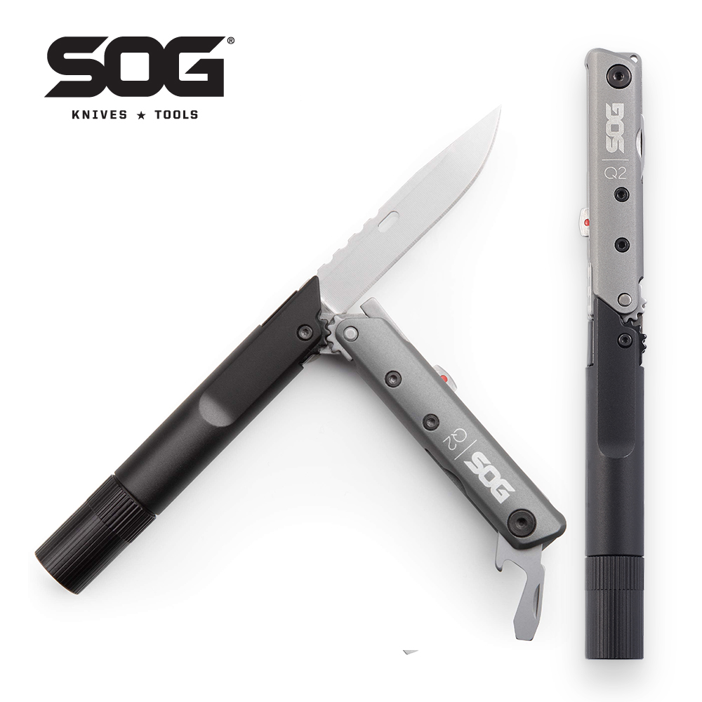 SOG BATON Q2 4 in 1 Multi-Tool - đánh giá và giá Edc Carry Flashlight
