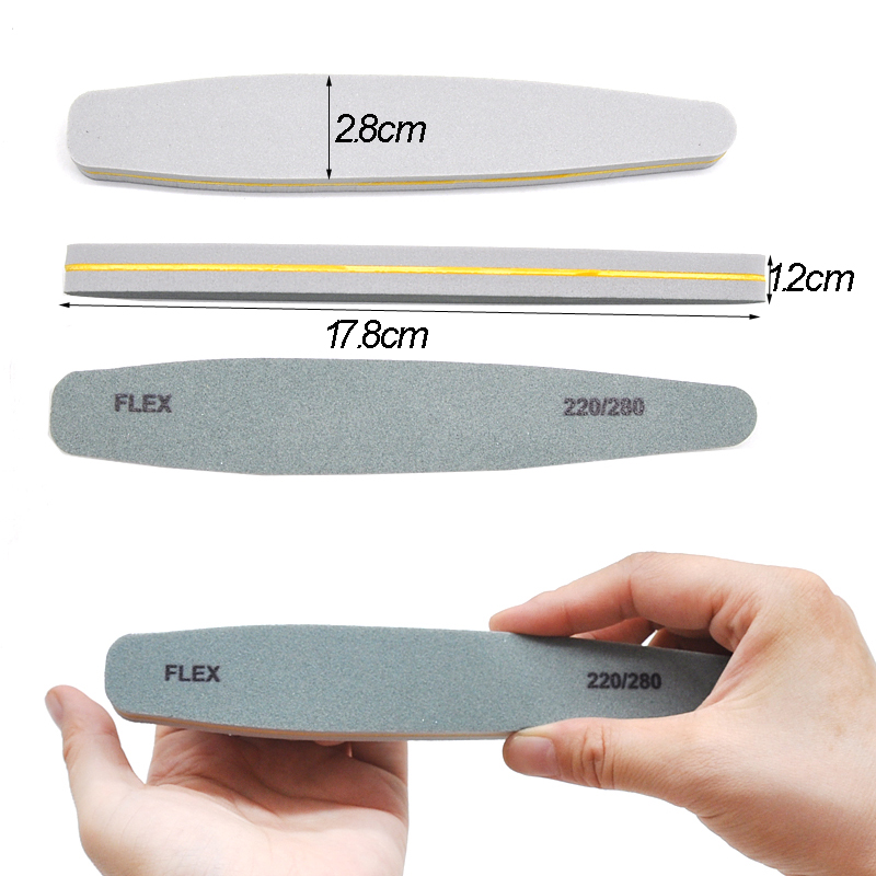 Bộ 5/10 Kim Cương Móng Tập Tin - đánh giá và giá Nail File Titanium