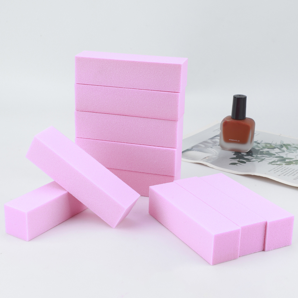 10Pcs Sponge Buffer Block Set  - đánh giá và giá Nail File Titanium